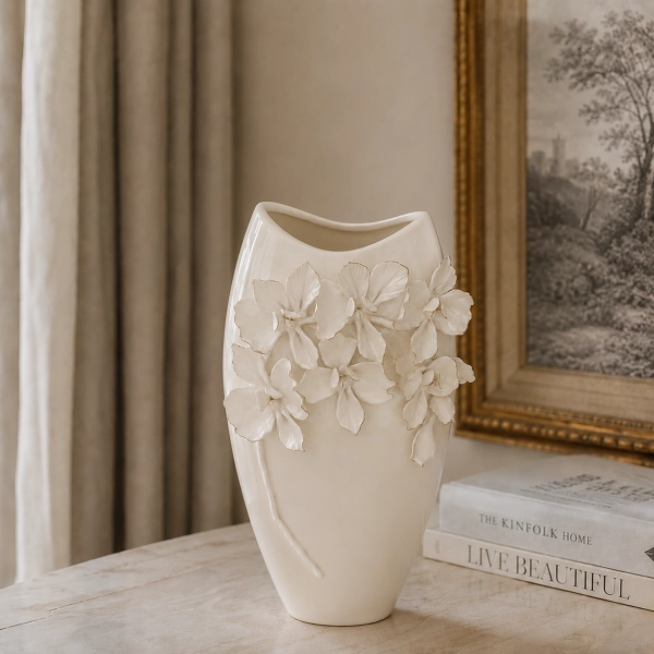 WAZON CERAMICZNY FLEUR 31 CM